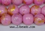 CMJ917 15.5 inches 8mm round Mashan jade beads wholesale
