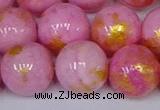 CMJ919 15.5 inches 12mm round Mashan jade beads wholesale