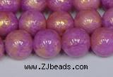 CMJ922 15.5 inches 8mm round Mashan jade beads wholesale