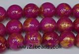 CMJ926 15.5 inches 6mm round Mashan jade beads wholesale