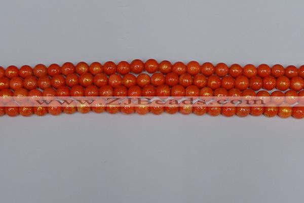 CMJ930 15.5 inches 4mm round Mashan jade beads wholesale