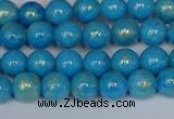 CMJ950 15.5 inches 4mm round Mashan jade beads wholesale