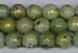 CMJ981 15.5 inches 6mm round Mashan jade beads wholesale