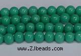 CMJ99 15.5 inches 4mm round Mashan jade beads wholesale
