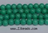 CMJ99 15.5 inches 4mm round Mashan jade beads wholesale