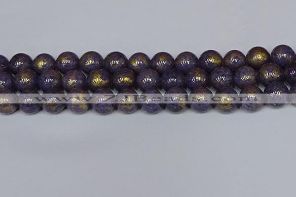 CMJ999 15.5 inches 12mm round Mashan jade beads wholesale