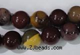CMK205 15.5 inches 12mm round mookaite gemstone beads wholesale