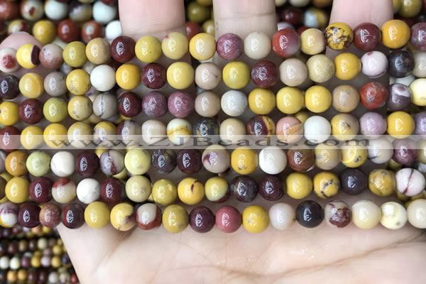 CMK346 15.5 inches 6mm round mookaite jasper beads wholesale