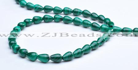 CMN09 A grade 5*7mm teardrop natural malachite beads Wholesale