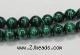 CMN151 AA grade 8mm round natural malachite beads Wholesale