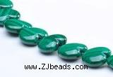 CMN20 A grade 4*10mm heart natural malachite beads Wholesale