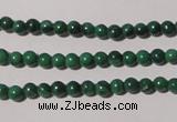 CMN200 15.5 inches 2mm round natural malachite beads wholesale