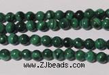 CMN202 15.5 inches 4mm round natural malachite beads wholesale