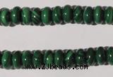 CMN206 15.5 inches 5*9mm rondelle natural malachite beads wholesale