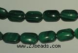 CMN303 15.5 inches 8*12mm rectangle natural malachite beads wholesale