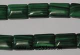 CMN314 15.5 inches 10*14mm rectangle natural malachite beads wholesale