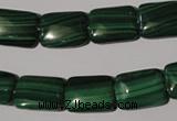 CMN315 15.5 inches 12*16mm rectangle natural malachite beads wholesale