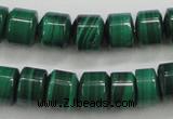 CMN408 15.5 inches 5*6mm tyre natural malachite beads wholesale