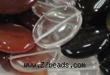 CMQ06 15.5 inches 18*25mm oval multicolor quartz beads wholesale