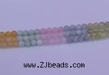 CMQ362 15.5 inches 8mm round rainbow quartz beads wholesale