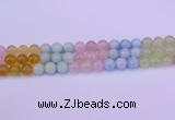 CMQ363 15.5 inches 10mm round rainbow quartz beads wholesale