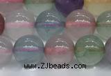 CMQ571 15.5 inches 8mm round mixed quartz beads wholesale