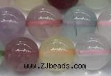 CMQ572 15.5 inches 10mm round mixed quartz beads wholesale