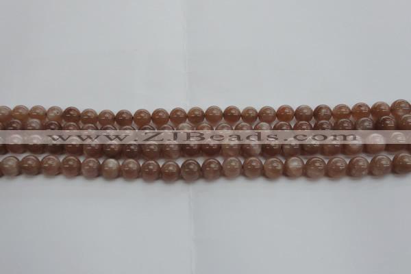 CMS1021 15.5 inches 6mm round AA grade moonstone gemstone beads