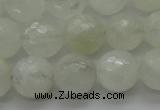 CMS1043 15.5 inches 10mm faceted round A grade white moonstone beads