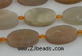 CMS1144 15.5 inches 12*20mm oval moonstone gemstone beads