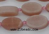 CMS1147 15.5 inches 12*20mm oval moonstone gemstone beads