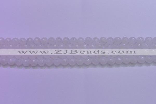 CMS1252 15.5 inches 8mm round natural white moonstone beads