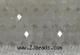 CMS1480 15.5 inches 2*4mm faceted rondelle white moonstone beads