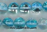 CMS1554 15.5 inches 12mm round synthetic moonstone beads wholesale