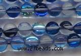 CMS1582 15.5 inches 8mm round synthetic moonstone beads wholesale