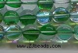 CMS1602 15.5 inches 8mm round synthetic moonstone beads wholesale