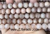 CMS1673 15.5 inches 10mm round moonstone beads wholesale