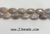 CMS1804 15.5 inches 20*30mm faceted oval AB-color moonstone beads