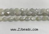 CMS1807 15.5 inches 10*14mm faceted oval AB-color moonstone beads