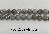 CMS1819 15.5 inches 14mm faceted coin AB-color moonstone beads