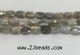 CMS1825 15.5 inches 12*16mm faceted rectangle AB-color moonstone beads