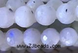 CMS1855 15.5 inches 6mm faceted round white moonstone beads wholesale