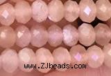 CMS1865 15.5 inches 3*4mm faceted rondelle moonstone beads wholesale