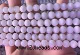 CMS1916 15.5 inches 8mm round white moonstone beads wholesale