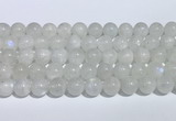 CMS2007 15.5 inches 10mm round white moonstone gemstone beads