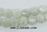 CMS209 15.5 inches 10mm flat round moonstone gemstone beads wholesale