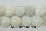 CMS212 15.5 inches 12*12mm heart moonstone gemstone beads wholesale