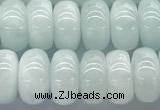 CMS2138 15 inches 6*10mm rondelle blue moonstone beads