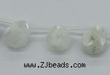 CMS215 15.5 inches 12*16mm faceted teardrop moonstone beads wholesale