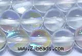 CMS2170 15 inches 6mm, 8mm, 10mm & 12mm round synthetic moonstone beads